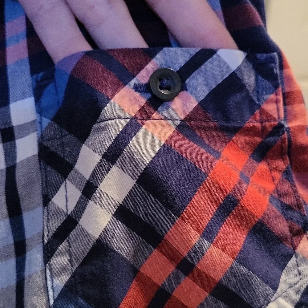 🩷 3/$15 Boys (S[6]) 2-piece Old Navy & Faded Gear Plaid Long Sleeve Shirts, EUC